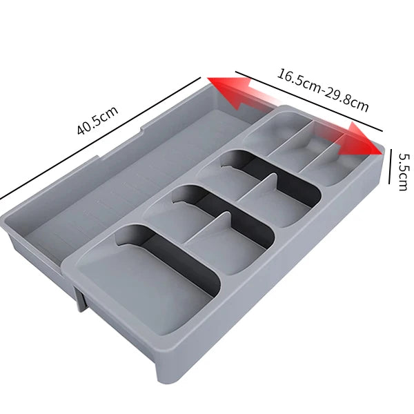Kitchlab Multipurpose Drawer Cutlery Organizer