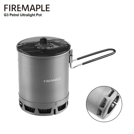 Kitchlab Ultralight Heat-Exchanger Camping Pot