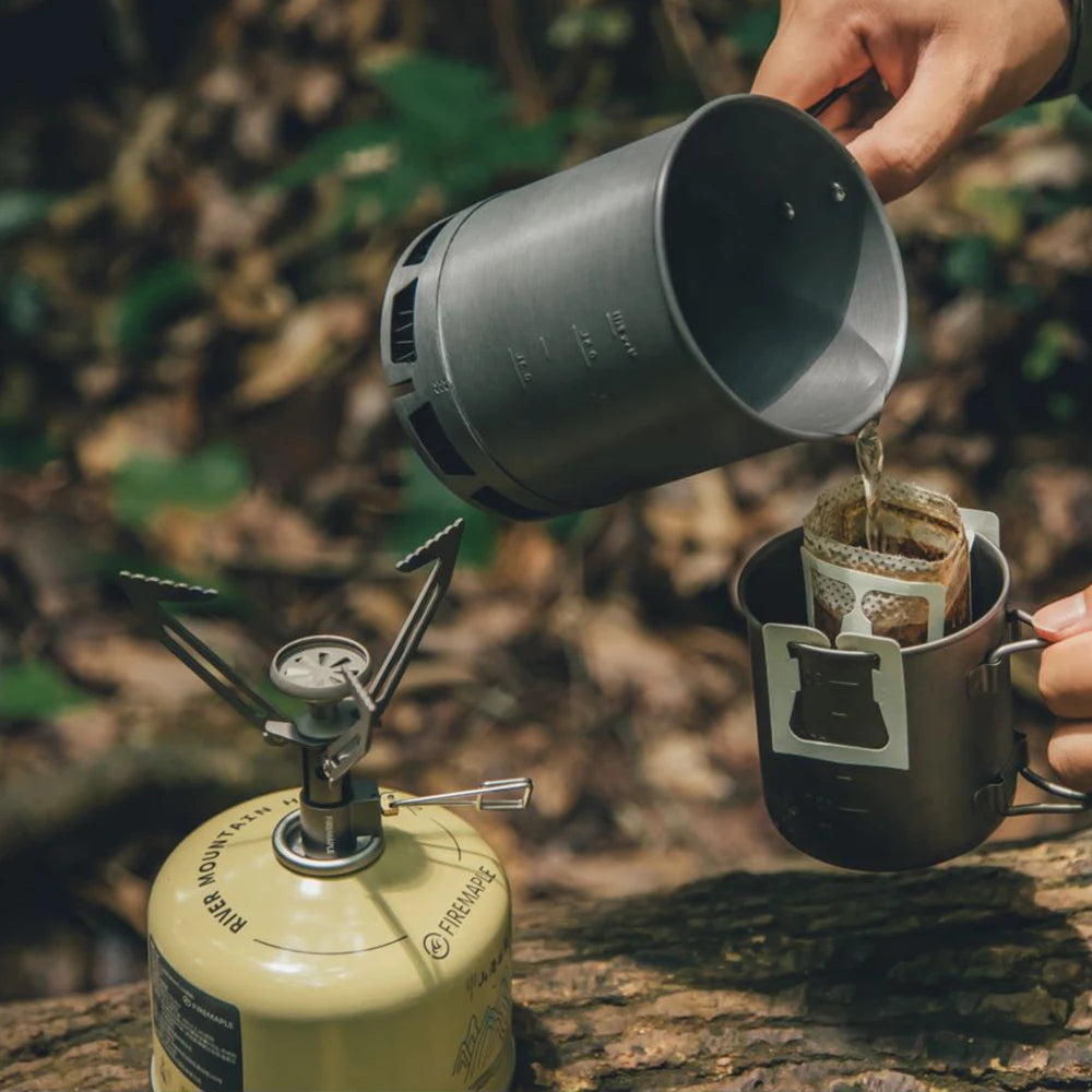 Kitchlab Ultralight Heat-Exchanger Camping Pot