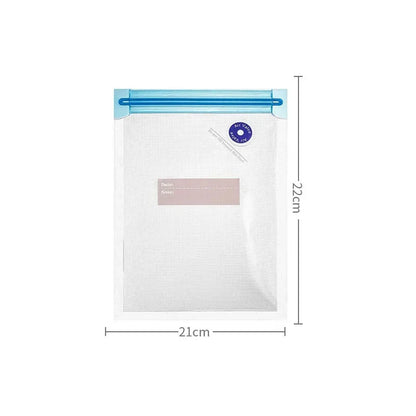 Kitchlab Reusable Vacuum Storage Bags with Hand Pump