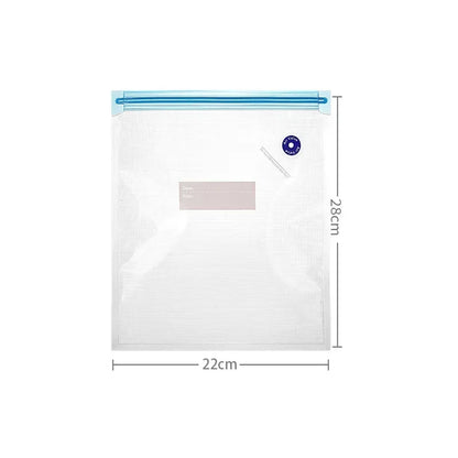 Kitchlab Reusable Vacuum Storage Bags with Hand Pump