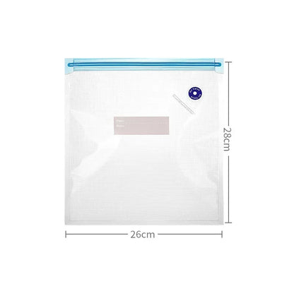 Kitchlab Reusable Vacuum Storage Bags with Hand Pump