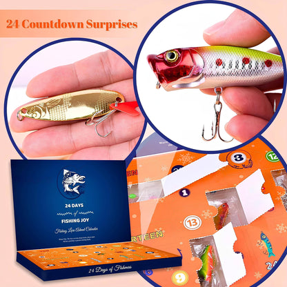 Fishing Advent Calendar Suprise Box 24 Days