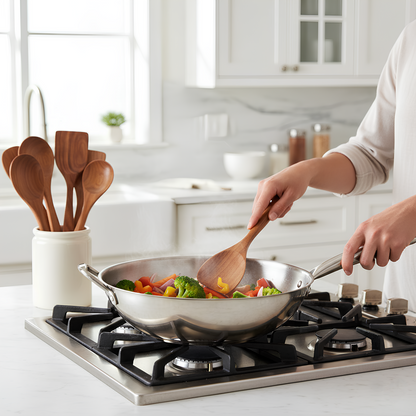 Kitchlab™ Teak Wooden Utensil Set